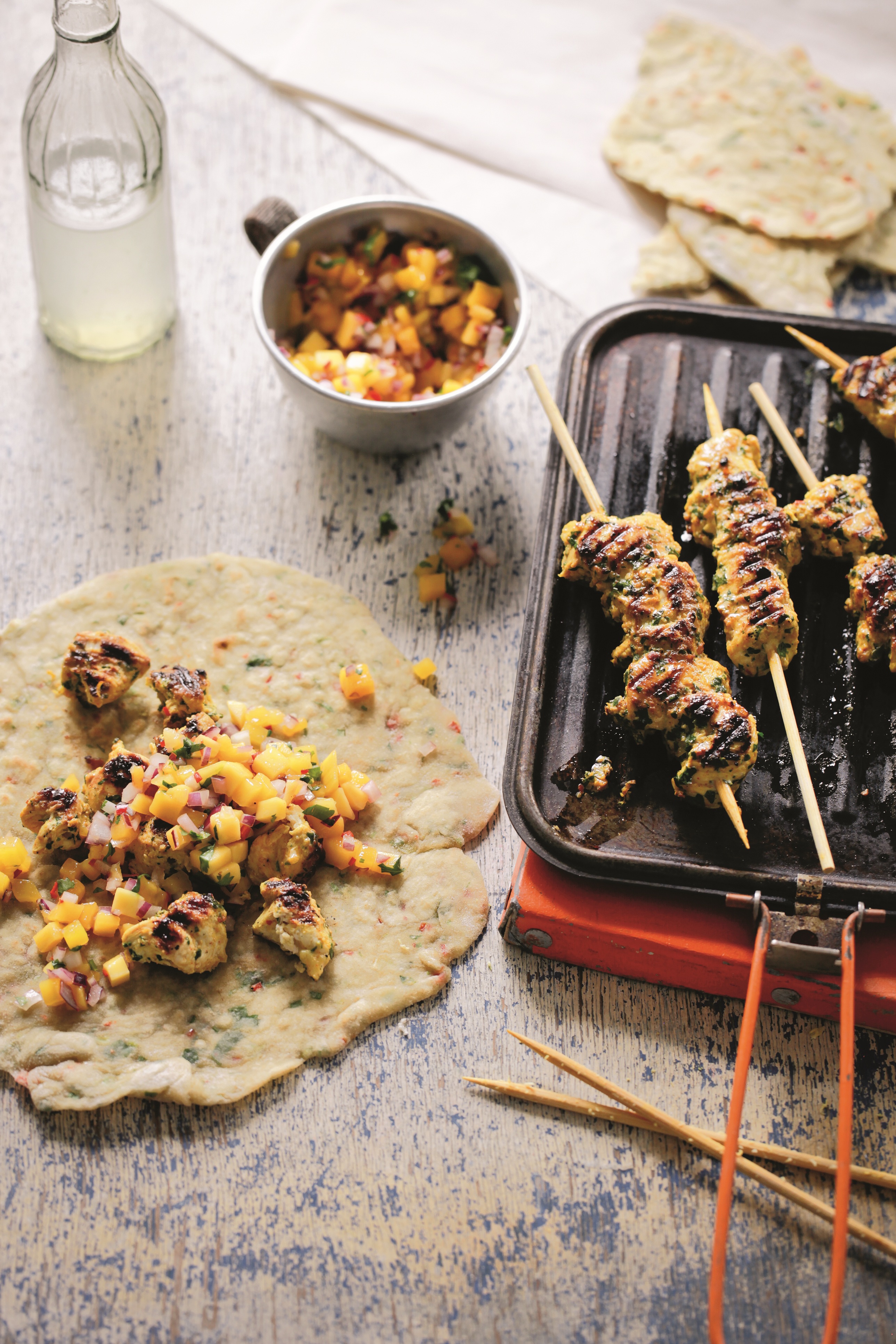 Chermoula Chicken Skewers